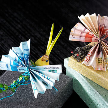 Artige pengegaver til konfirmanten